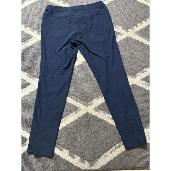 NWT New Dockers Signature Khaki Classic Fit Pants Men's 34x38 Navy Big and Tall - Picture 2 of 6